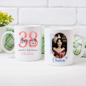 Colorful 38th Birthday Magic Mug – Bright Personalized Gift - 89Prints
