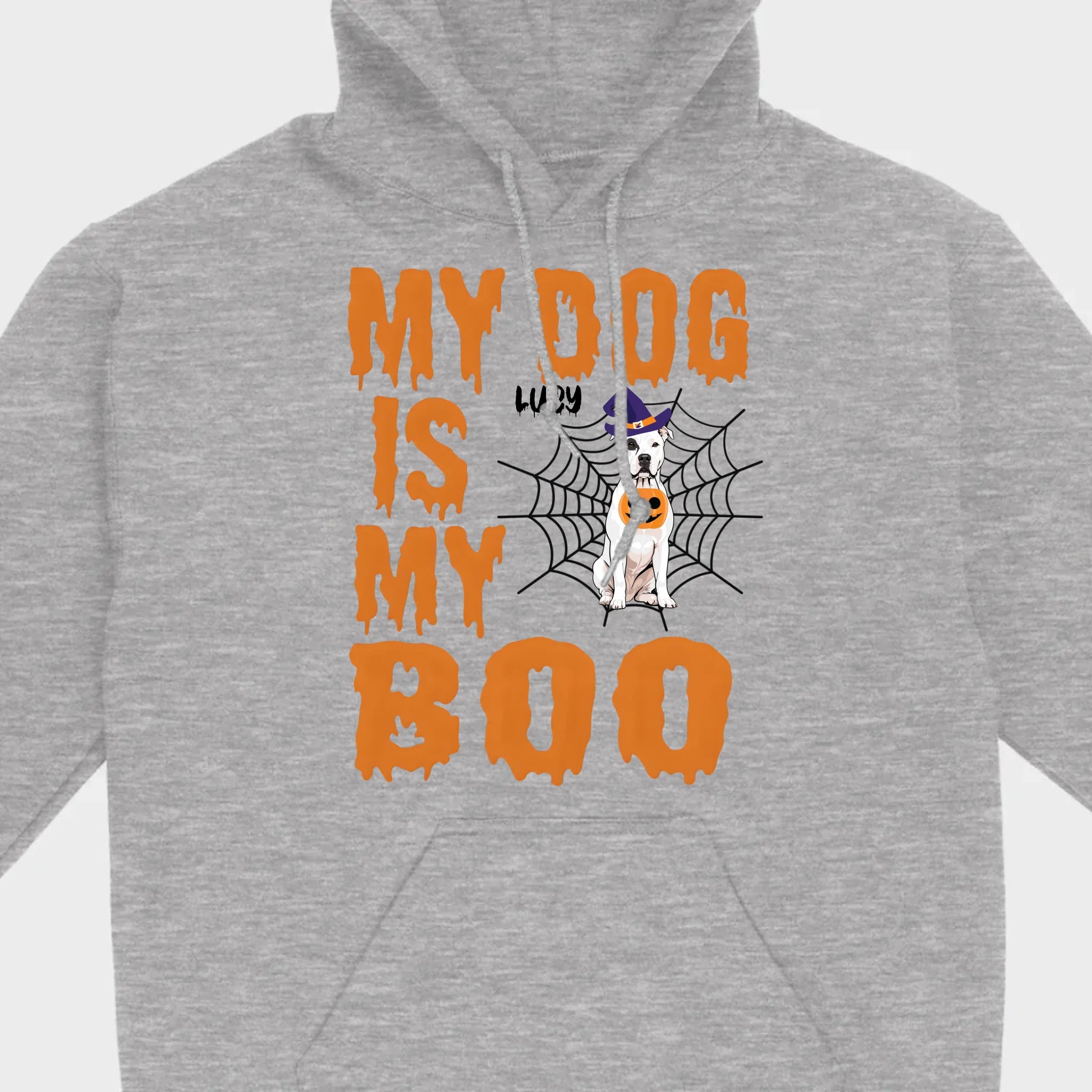 My Dog Is My Boo Halloween Shirt – Custom Dog Name Tee for Dog Lovers - 89Prints