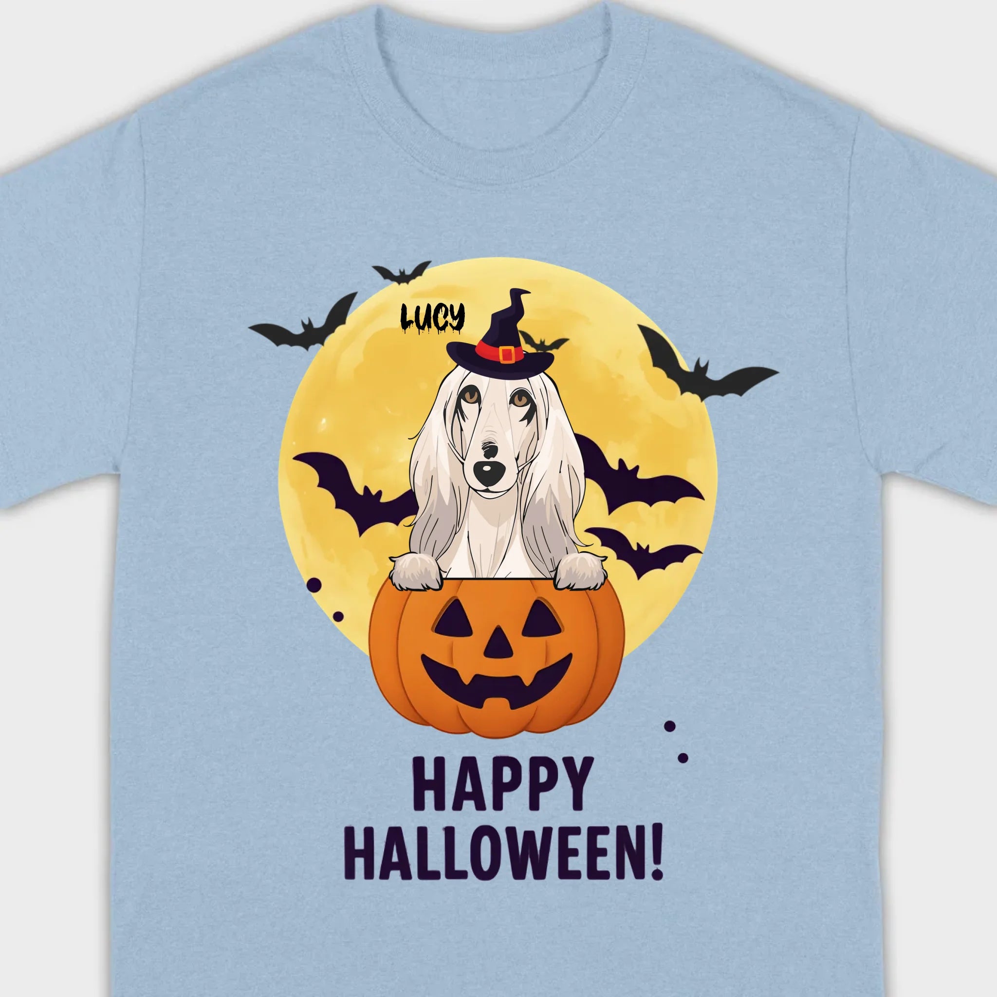 Personalized Happy Halloween Shirt – Custom Dog Lover Tee - 89Prints