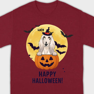 Personalized Happy Halloween Shirt – Custom Dog Lover Tee - 89Prints
