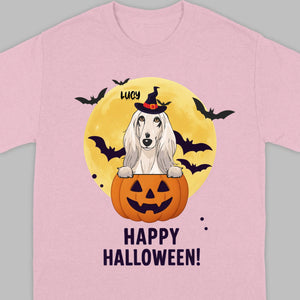 Personalized Happy Halloween Shirt – Custom Dog Lover Tee - 89Prints