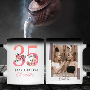 35th Birthday Mug – Personalized Gift With “Wish You All the Best” - 89Prints