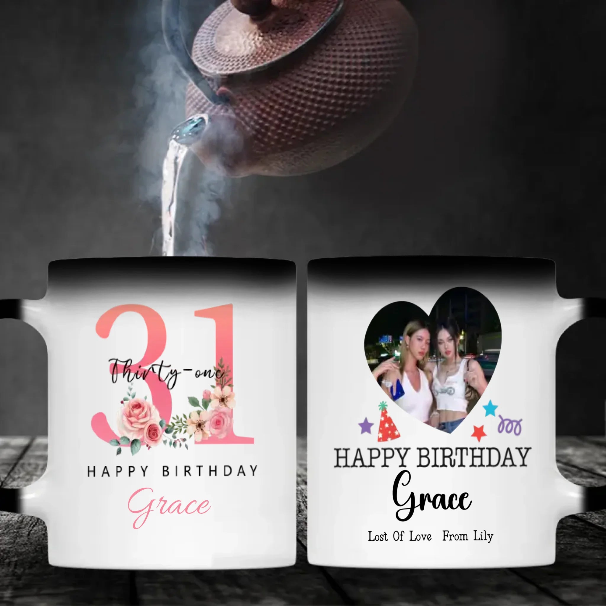Fun 31st Birthday Mug – Colorful Personalized Gift for Women – 89Prints
