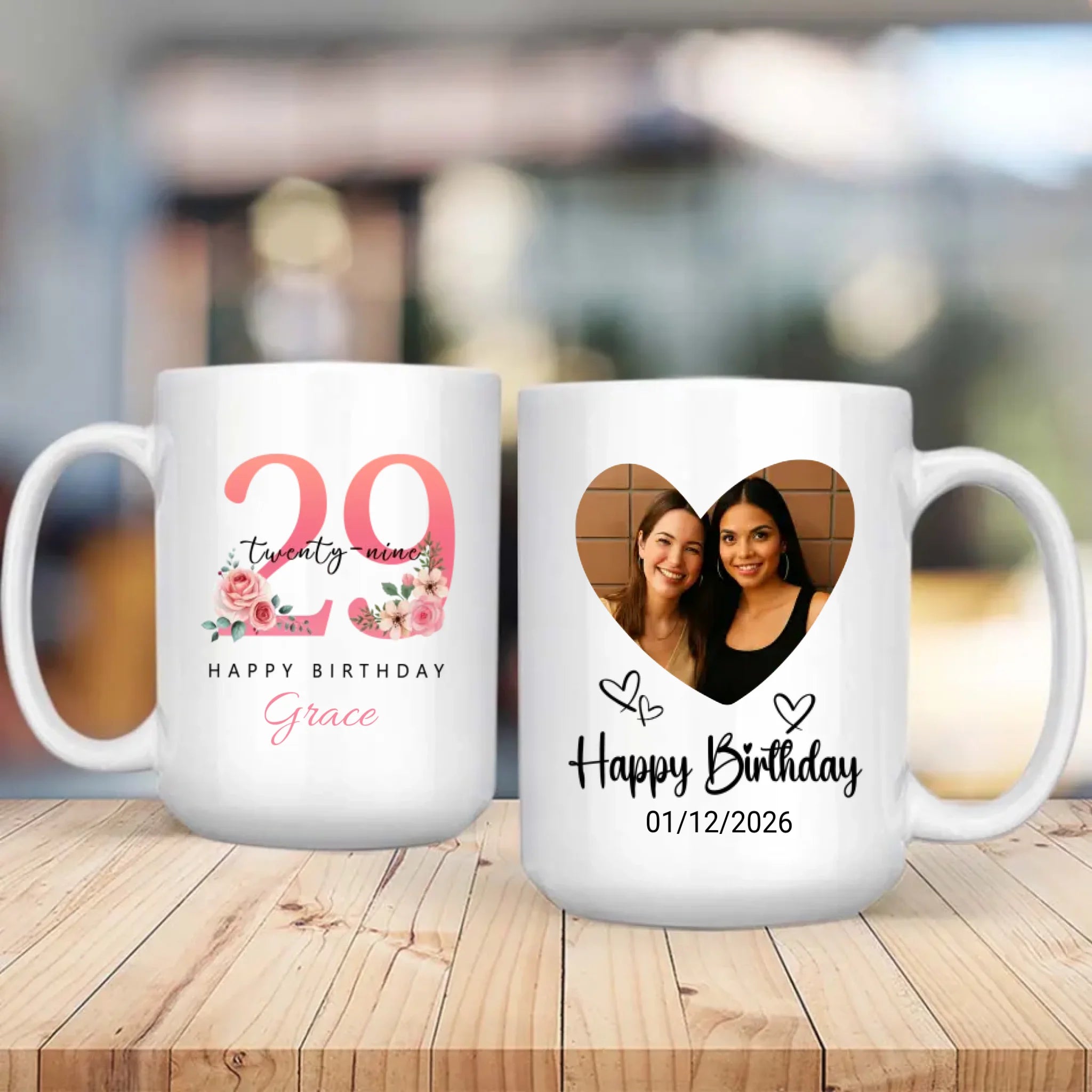 Elegant 29th Birthday Mug – A Thoughtful Personalized Gift – 89Prints