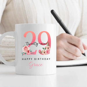 Elegant 29th Birthday Mug – A Thoughtful Personalized Gift – 89Prints