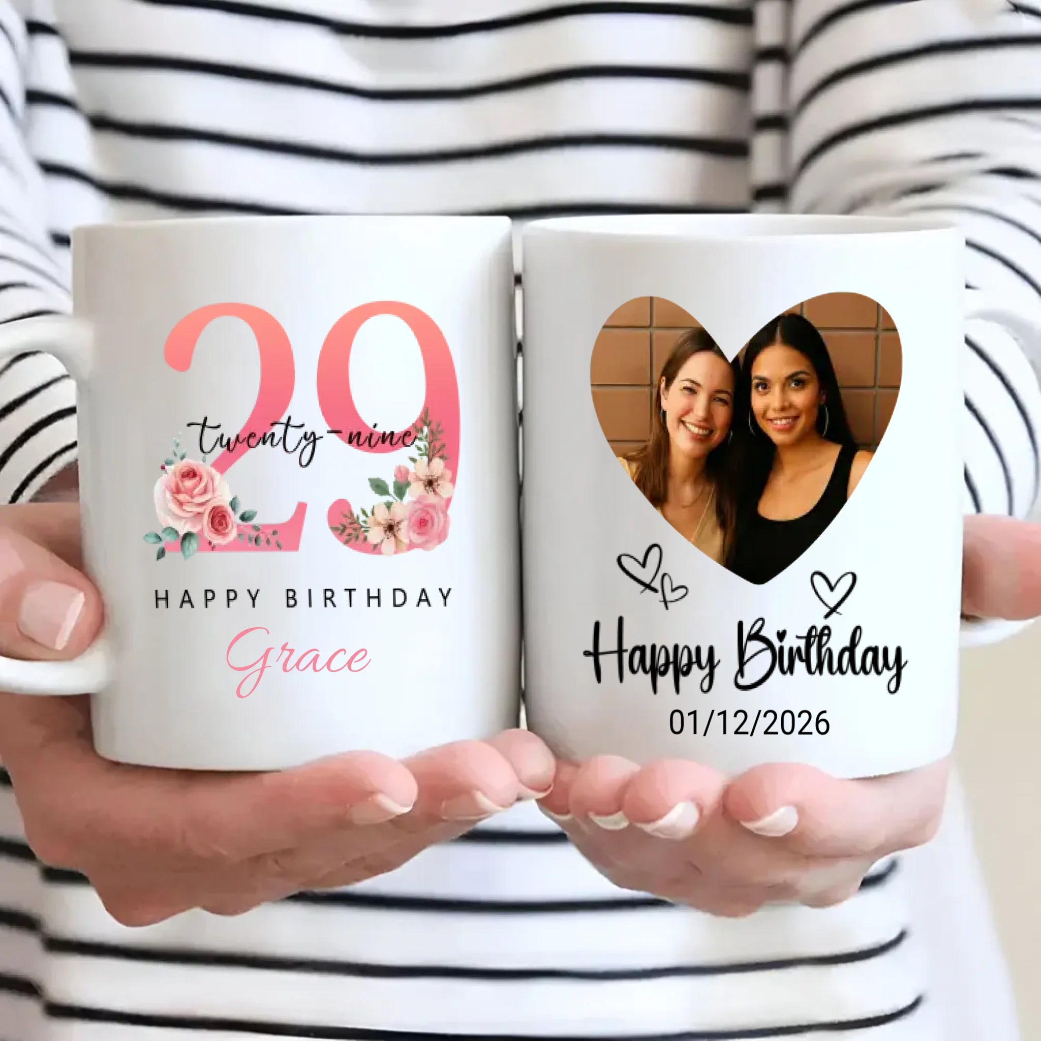 Elegant 29th Birthday Mug – A Thoughtful Personalized Gift – 89Prints