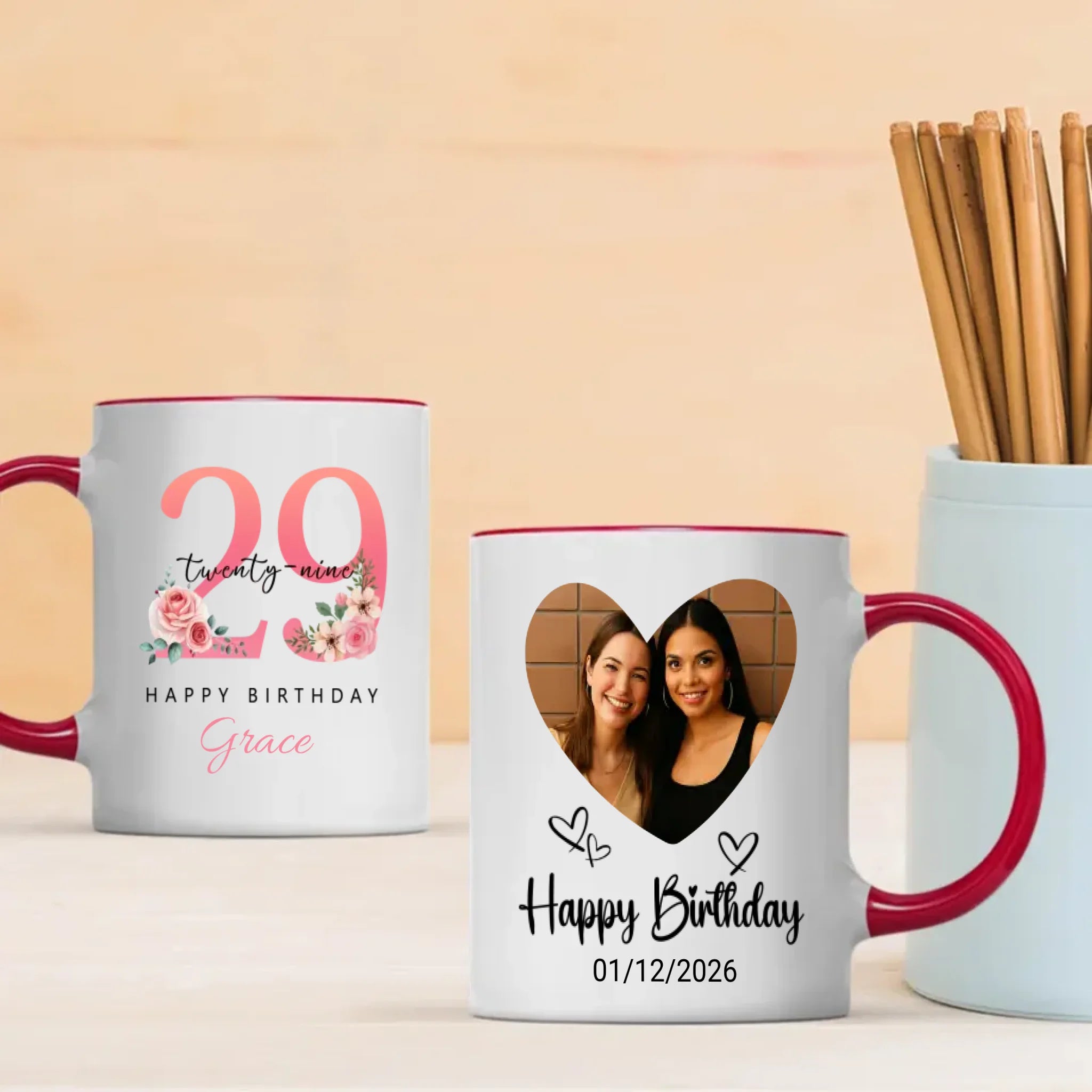Elegant 29th Birthday Mug – A Thoughtful Personalized Gift – 89Prints