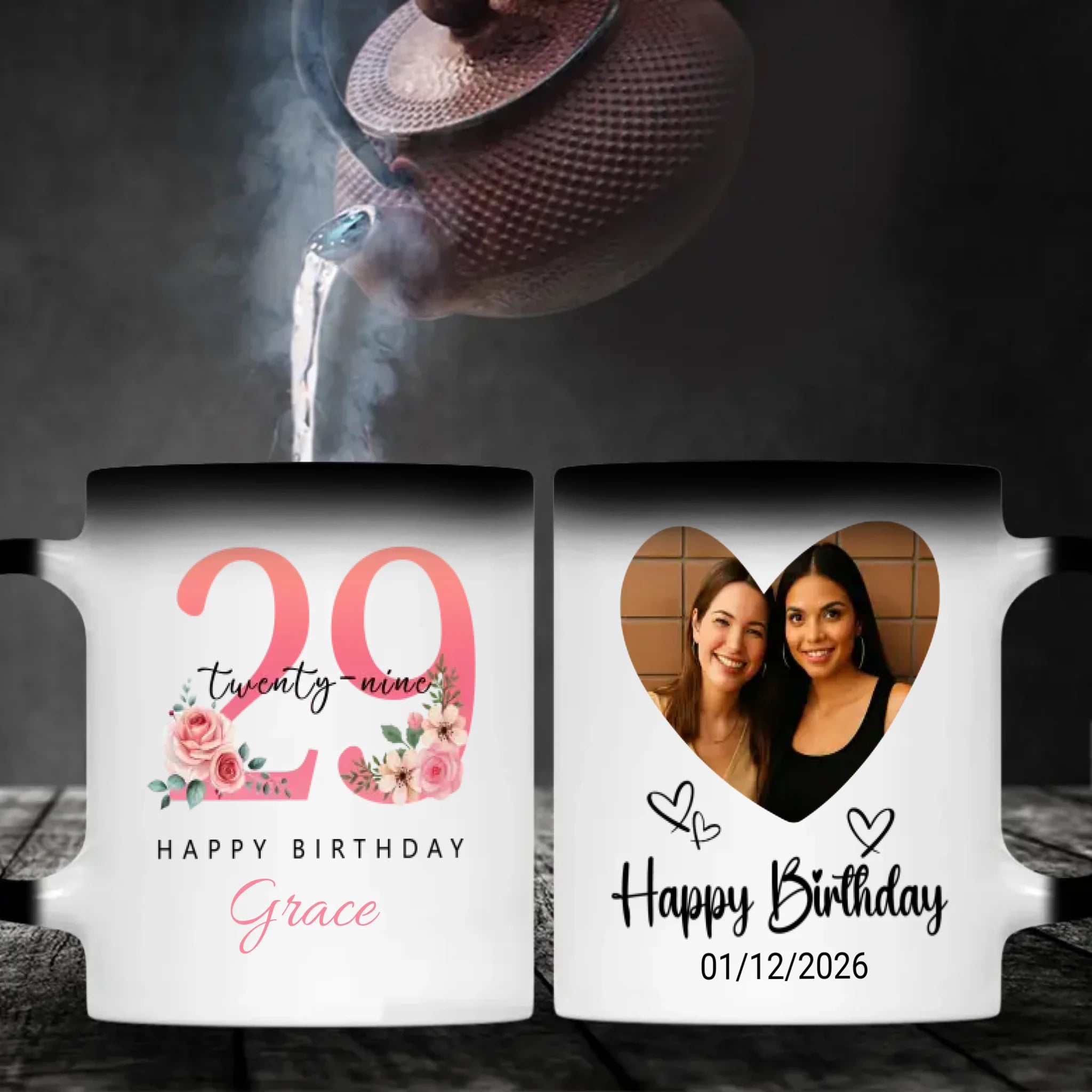 Elegant 29th Birthday Mug – A Thoughtful Personalized Gift – 89Prints