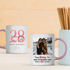 Energetic 28th Birthday Mug – Personalize and Create Your Own - 89Prints