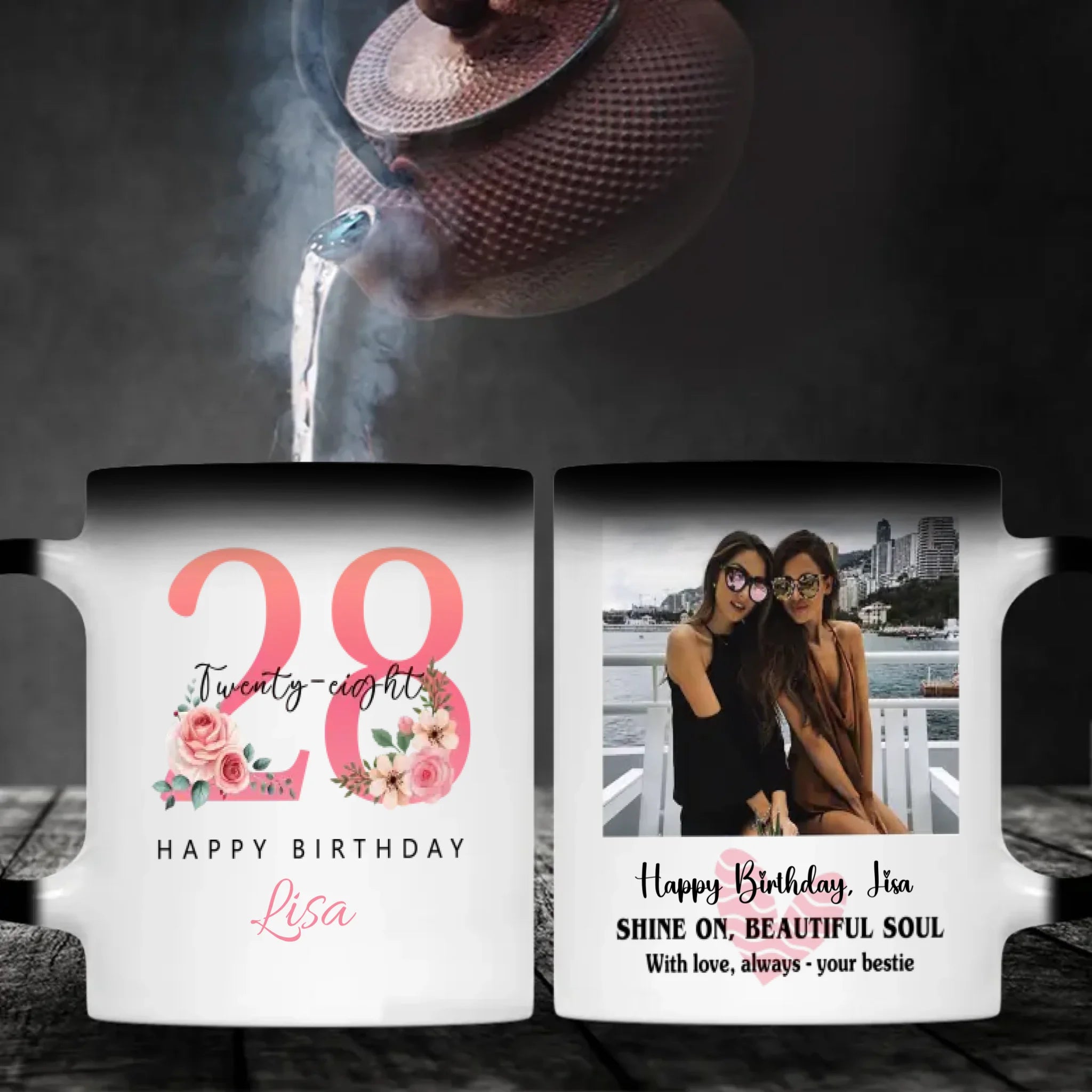 Energetic 28th Birthday Mug – Personalize and Create Your Own - 89Prints