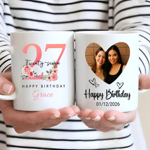 Playful 27th Birthday Mug – Custom Gift for Young Spirits - 89Prints