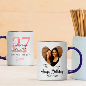 Playful 27th Birthday Mug – Custom Gift for Young Spirits - 89Prints