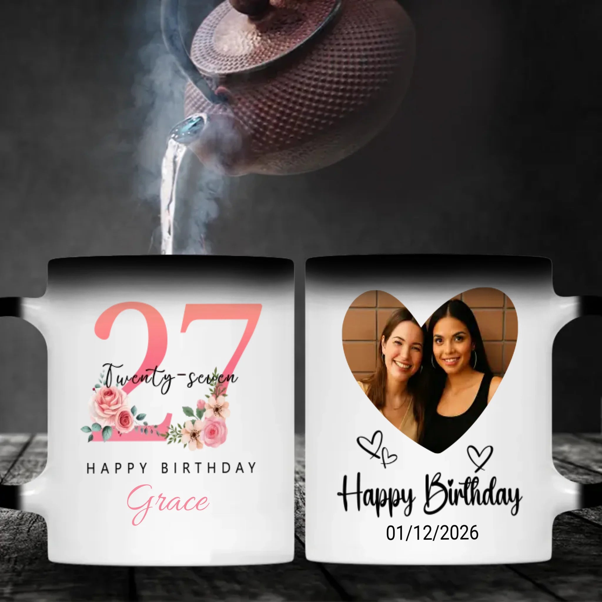 Playful 27th Birthday Mug – Custom Gift for Young Spirits - 89Prints