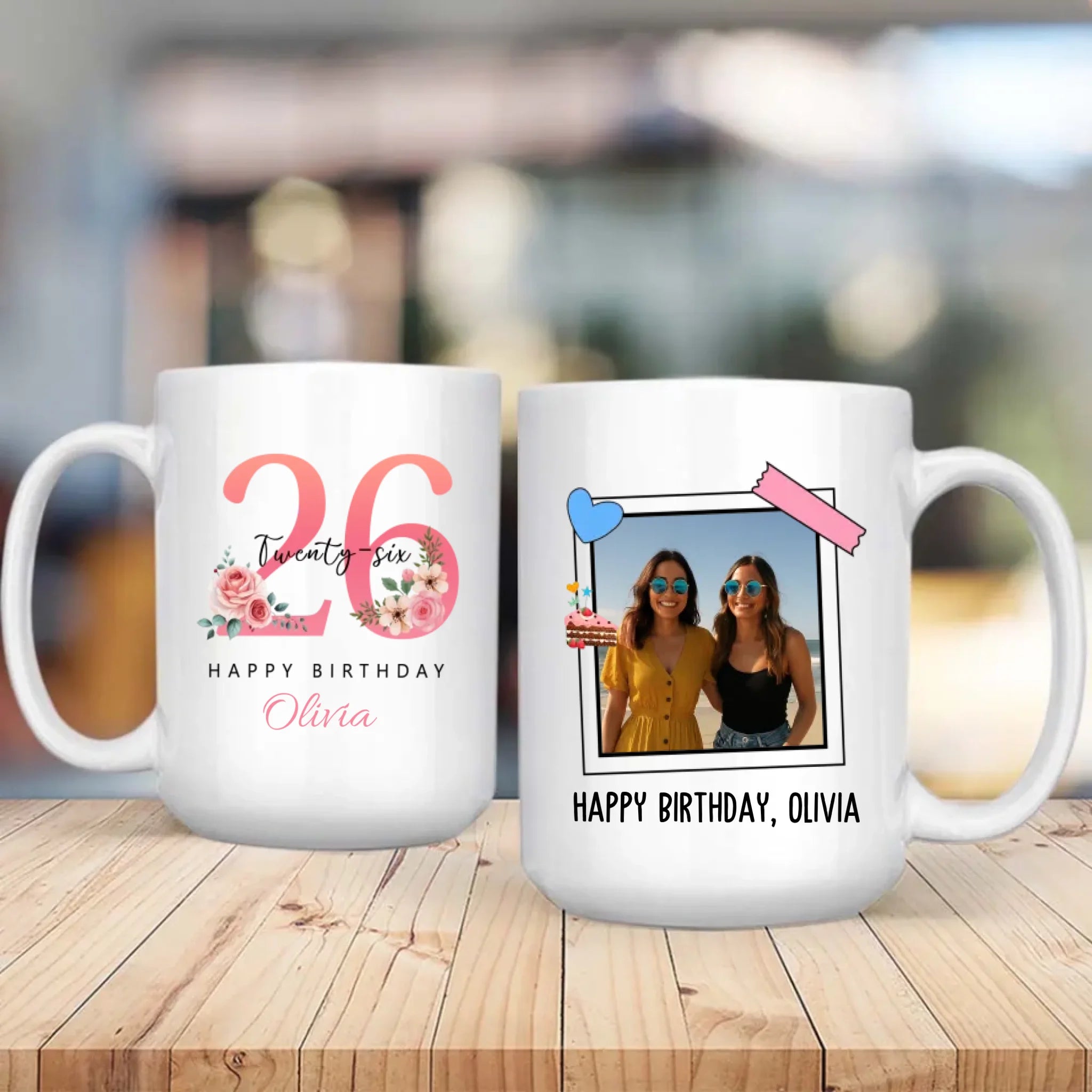 Energetic 26th Birthday Magic Mug – Colorful Personalized Keepsake - 89Prints