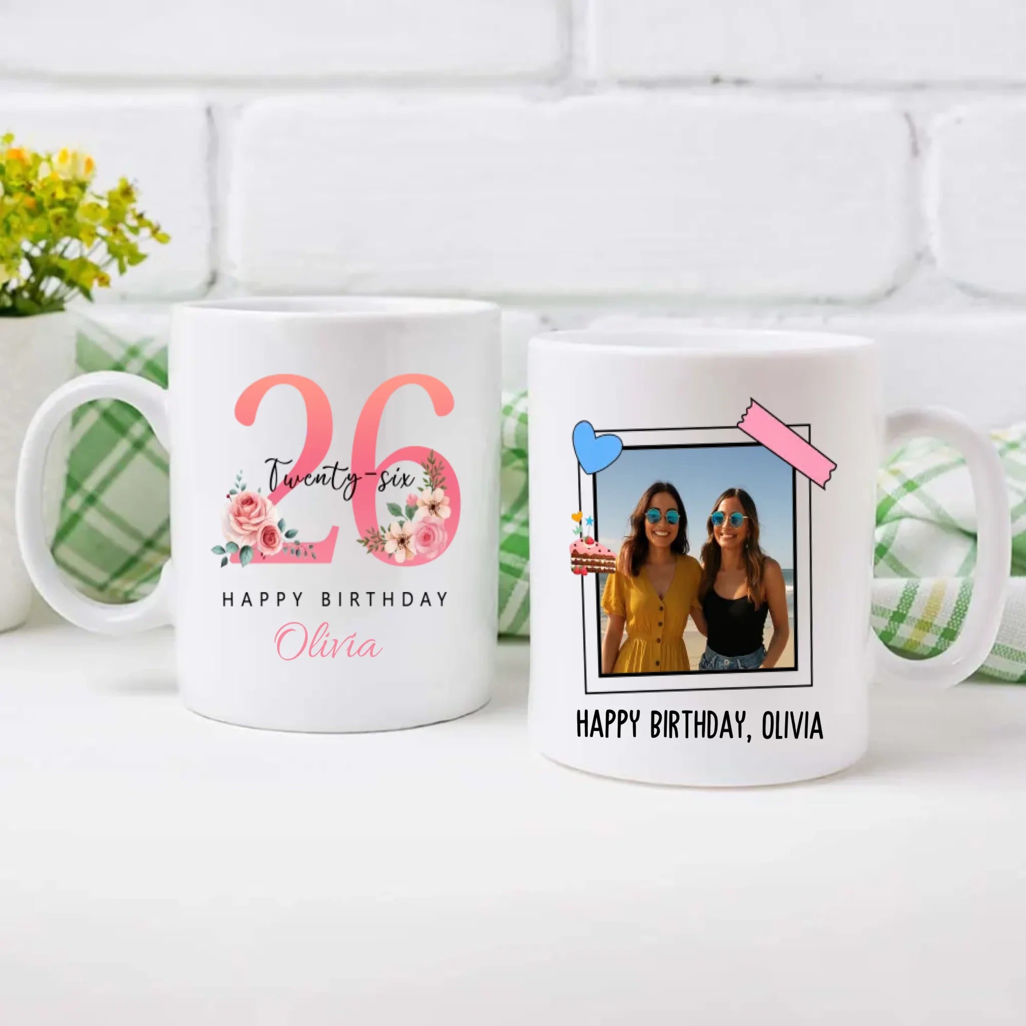 Energetic 26th Birthday Magic Mug – Colorful Personalized Keepsake - 89Prints