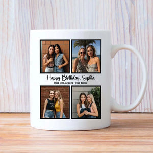 Trendy 25th Birthday Mug – Personalized & Fun Gift For Bestie - 89Prints