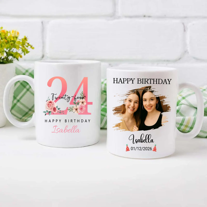 Creative 24th Magic Mug – Personalized Birthday Keepsake - 89Prints
