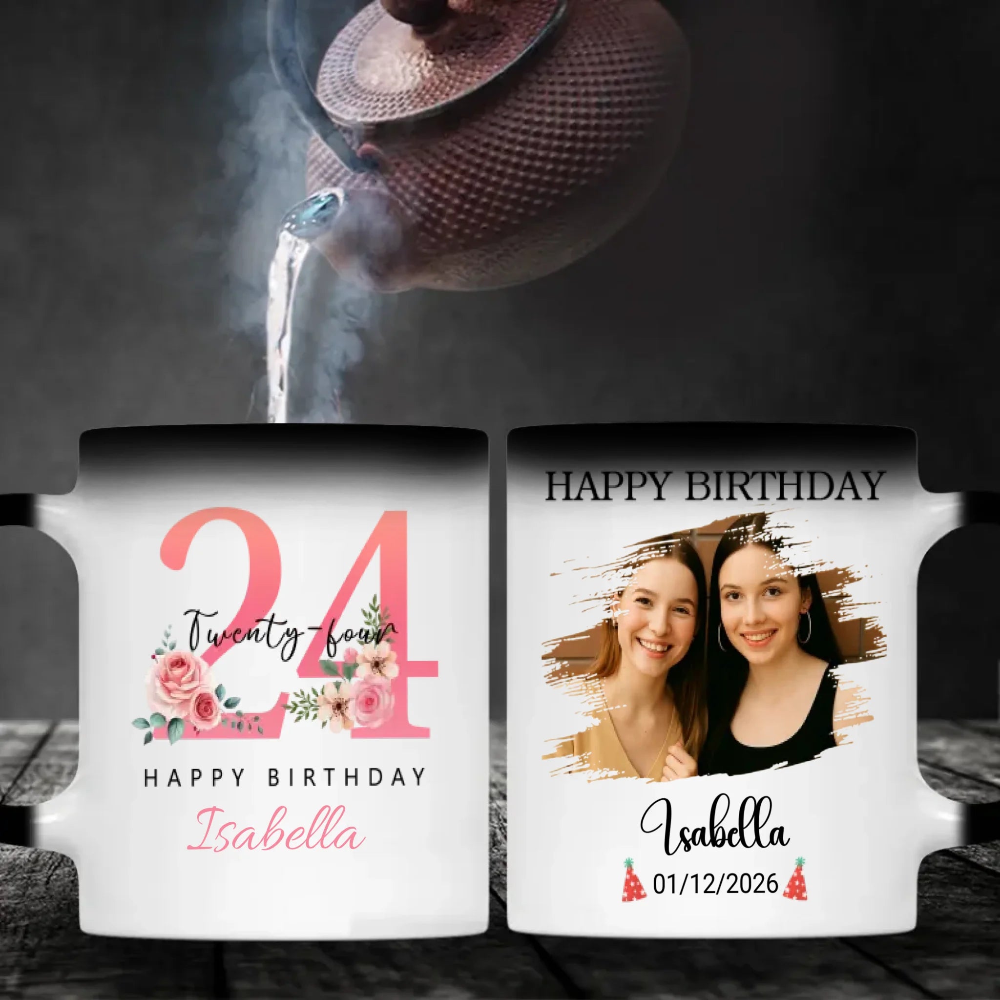 Creative 24th Magic Mug – Personalized Birthday Keepsake - 89Prints