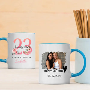 Elegant 23rd Birthday Mug – Simple & Stylish Gift Idea - 89Prints