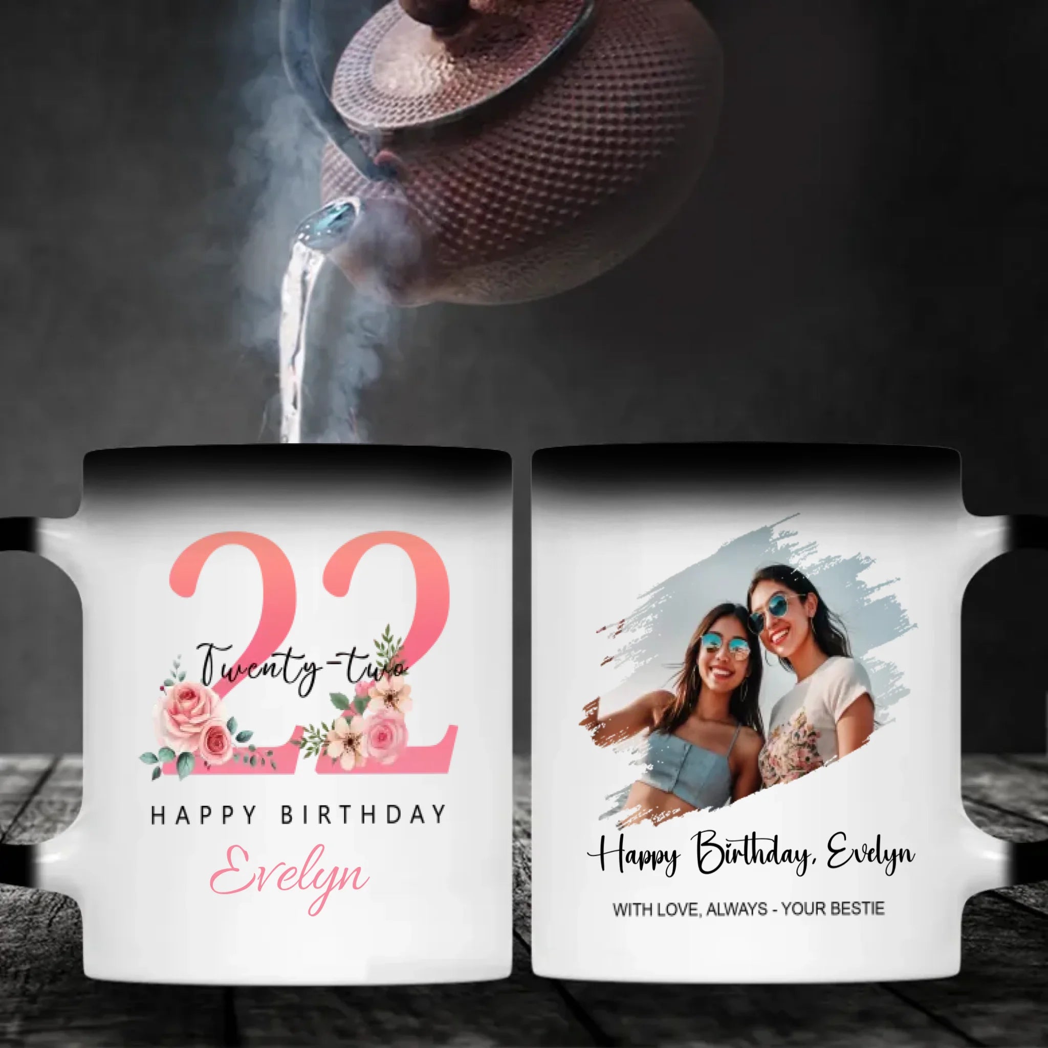 Twenty-Two and Thriving – Modern Birthday Mug for Bold Souls - 89Prints