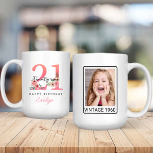 Simple Yet Meaningful – Elegant 21st Birthday Mug for Everyday Joy - 89Prints