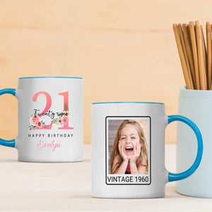 Simple Yet Meaningful – Elegant 21st Birthday Mug for Everyday Joy - 89Prints