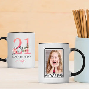 Simple Yet Meaningful – Elegant 21st Birthday Mug for Everyday Joy - 89Prints