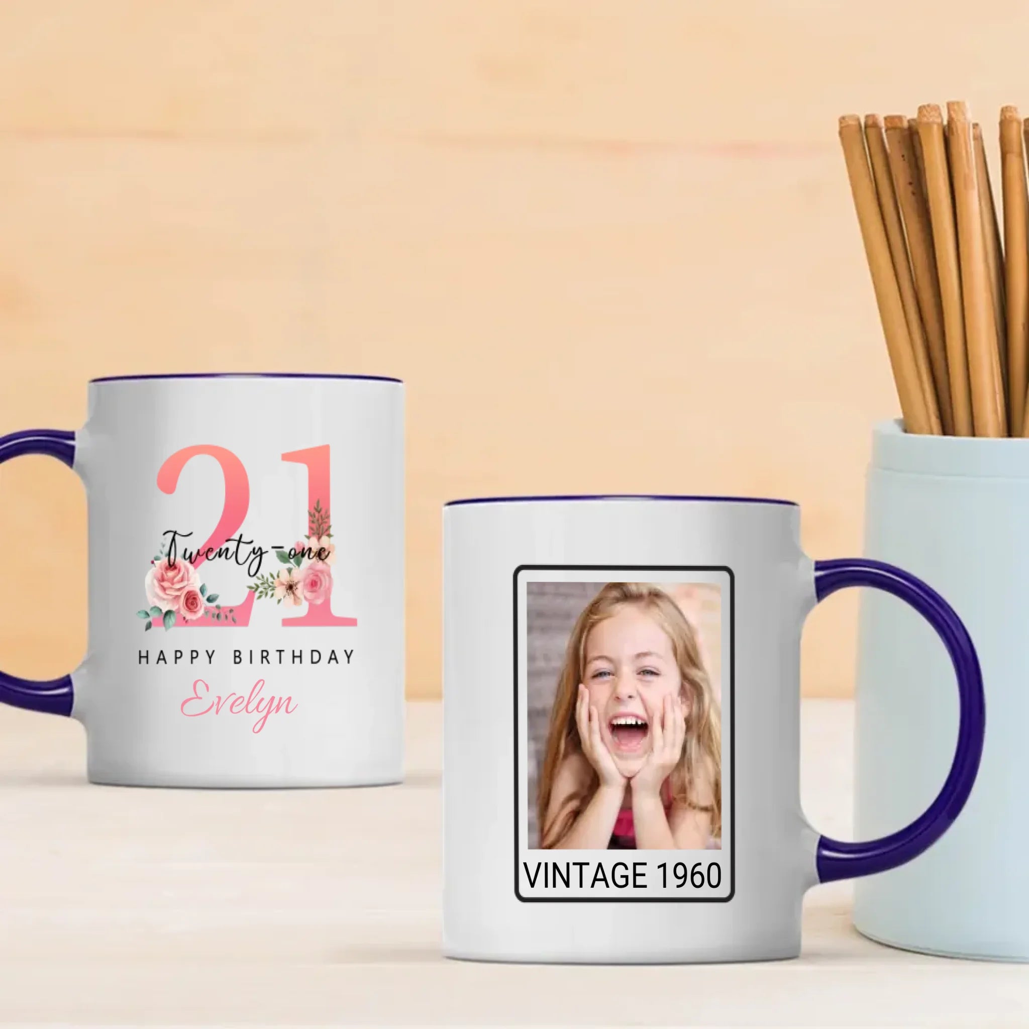 Simple Yet Meaningful – Elegant 21st Birthday Mug for Everyday Joy - 89Prints