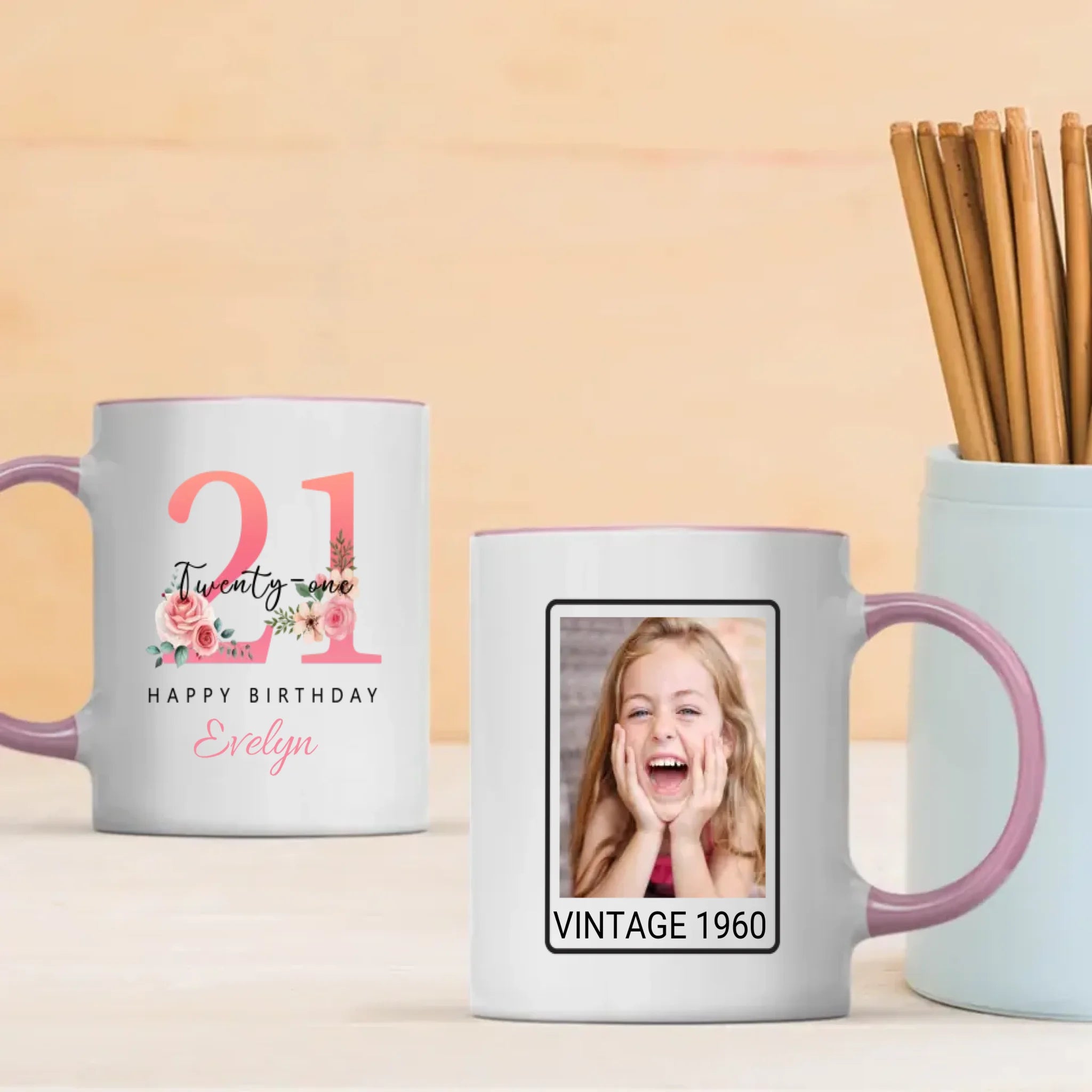 Simple Yet Meaningful – Elegant 21st Birthday Mug for Everyday Joy - 89Prints