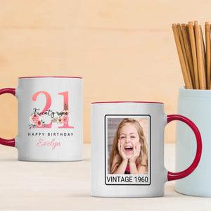 Simple Yet Meaningful – Elegant 21st Birthday Mug for Everyday Joy - 89Prints