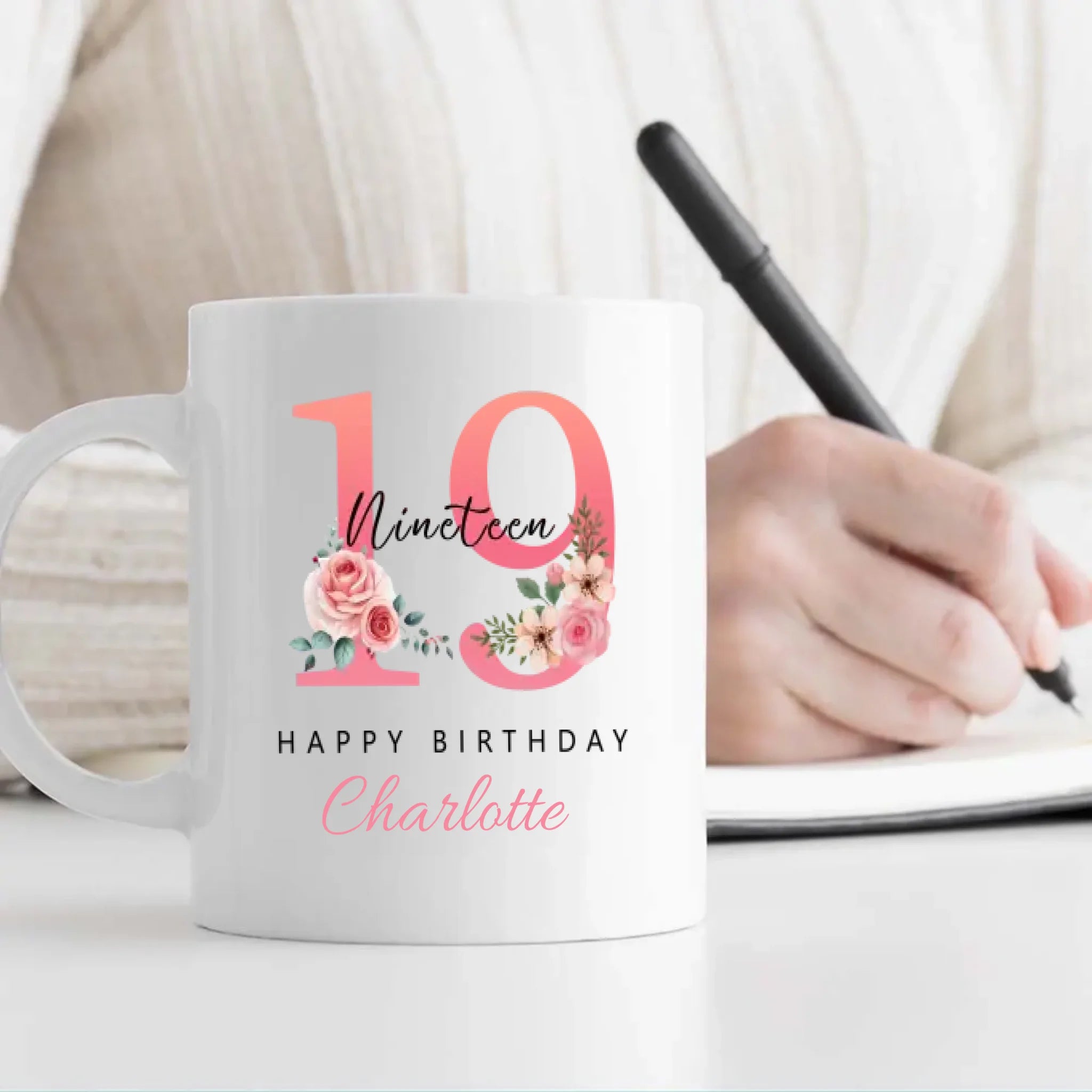 Cheers to 19! Funny 19th Birthday Mug for Teens – Celebrate in Style! - 89Prints