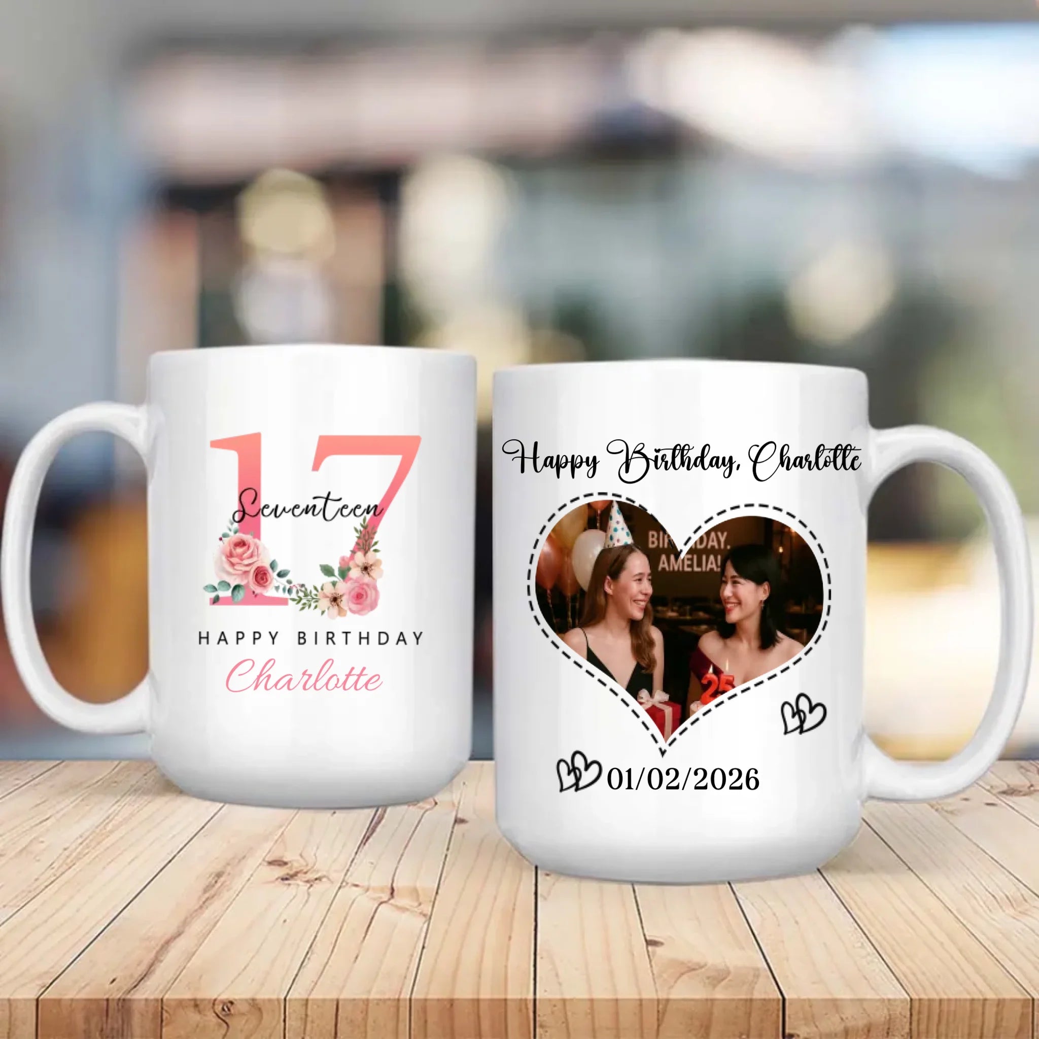 Funny 17th Birthday Mug – Custom Gift for Teen Girl, Add Name - 89Prints