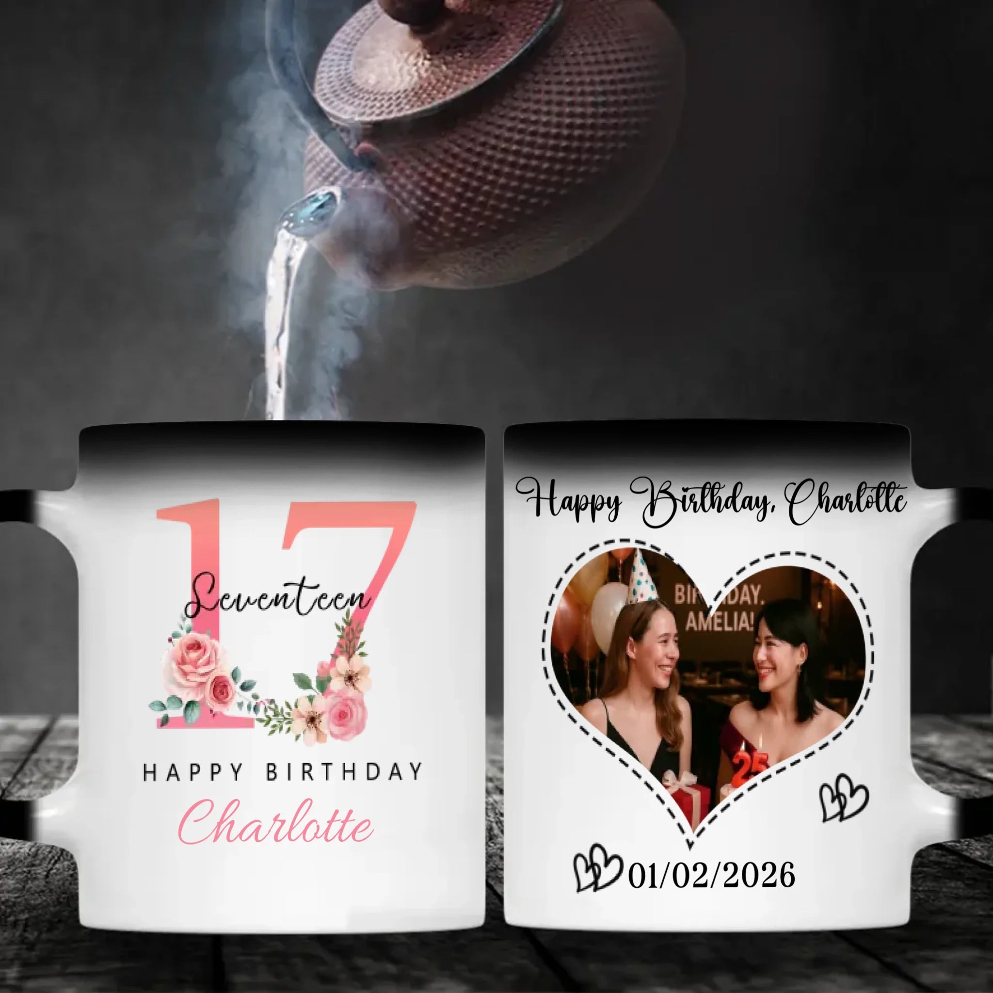 Funny 17th Birthday Mug – Custom Gift for Teen Girl, Add Name - 89Prints