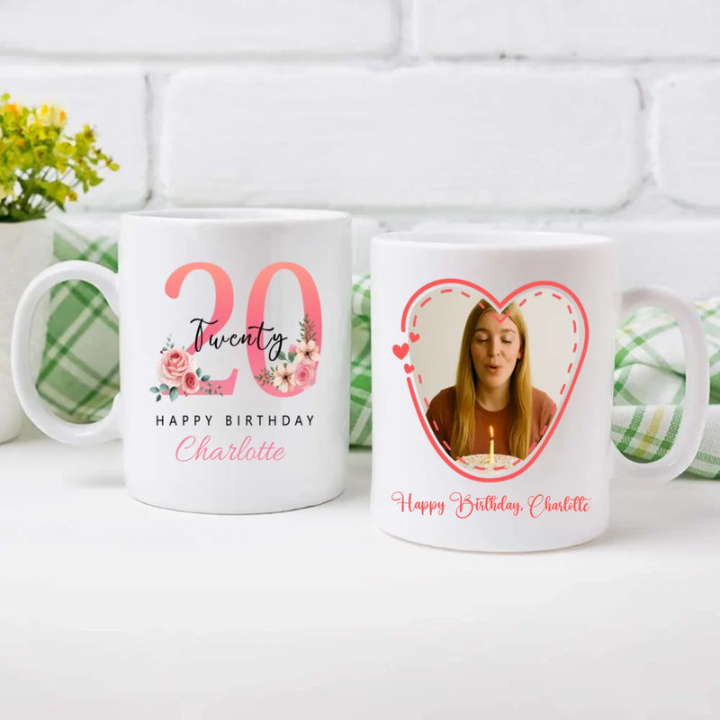 Sweet 20 and Loving Every Sip – Cute Birthday Mug Gift for Her! - 89Prints