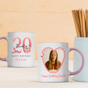 Sweet 20 and Loving Every Sip – Cute Birthday Mug Gift for Her! - 89Prints