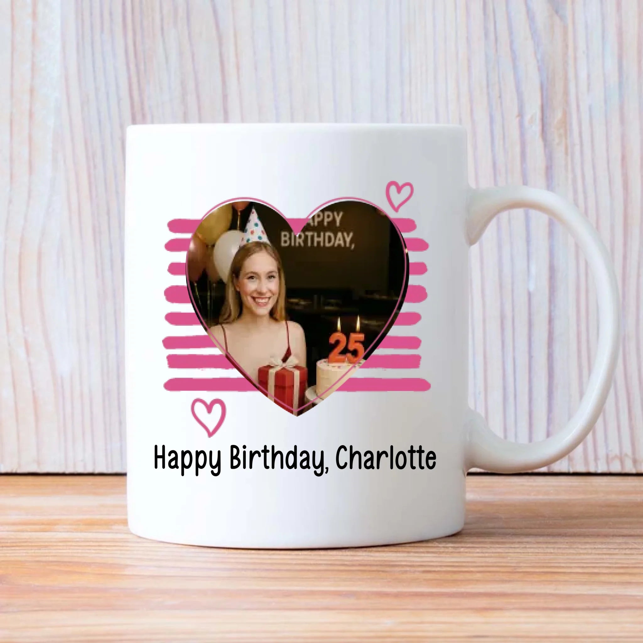 Personalized 15th Birthday Mug – Sweet Floral Gift for Teen Girl - 89Prints