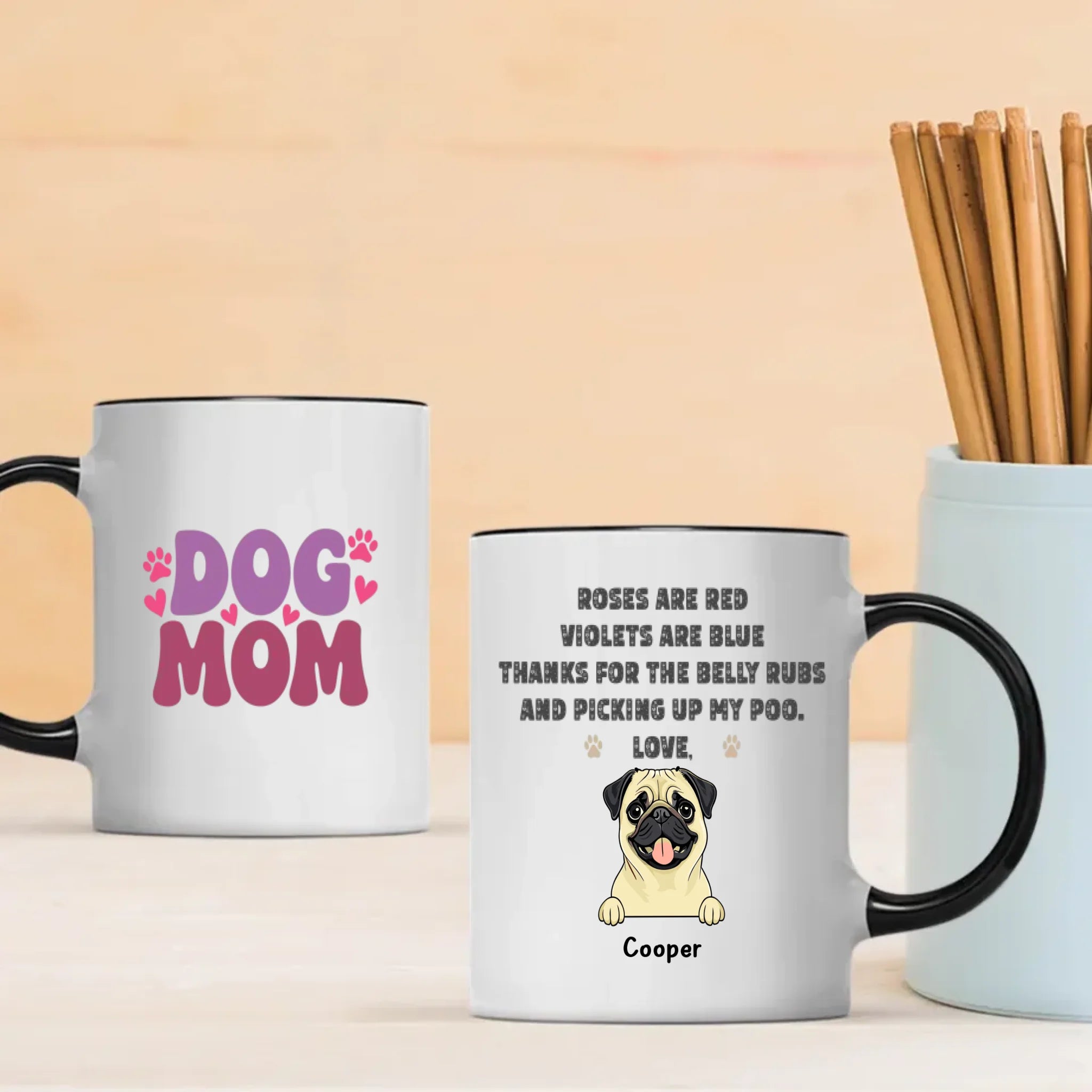 Cute Dog Mug – Brighten Every Morning for Pet Lovers – 89Prints