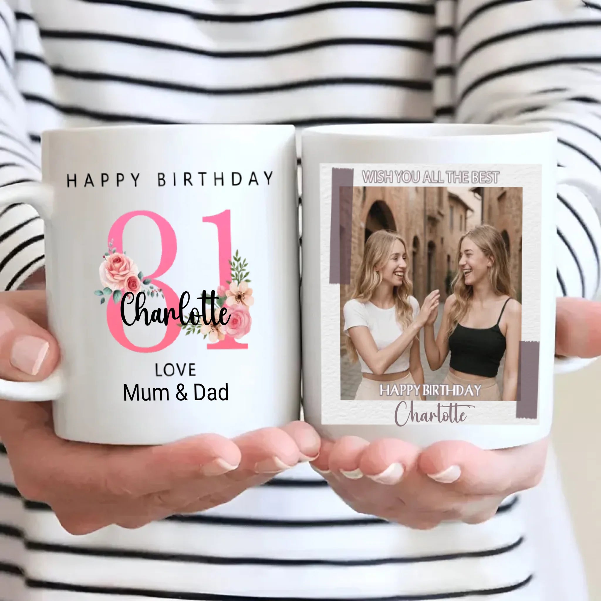 81st Years Loved – Custom Birthday Mug for the Sweetest Soul - 89Prints