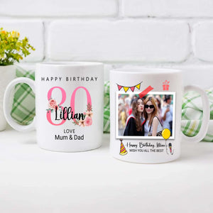 Cheers to 80 – Classic Birthday Mug for Life’s Finest Moments - 89Prints