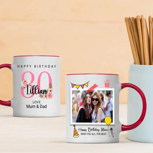 Cheers to 80 – Classic Birthday Mug for Life’s Finest Moments - 89Prints
