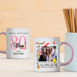Cheers to 80 – Classic Birthday Mug for Life’s Finest Moments - 89Prints