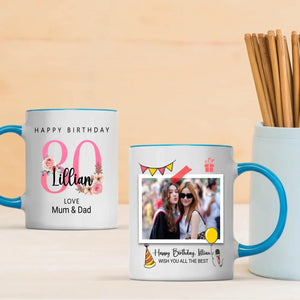 Cheers to 80 – Classic Birthday Mug for Life’s Finest Moments - 89Prints