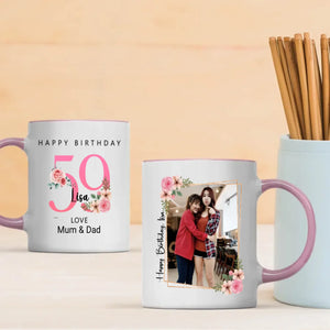 Fabulous at 59th – Personalized Birthday Mug - 89Prints