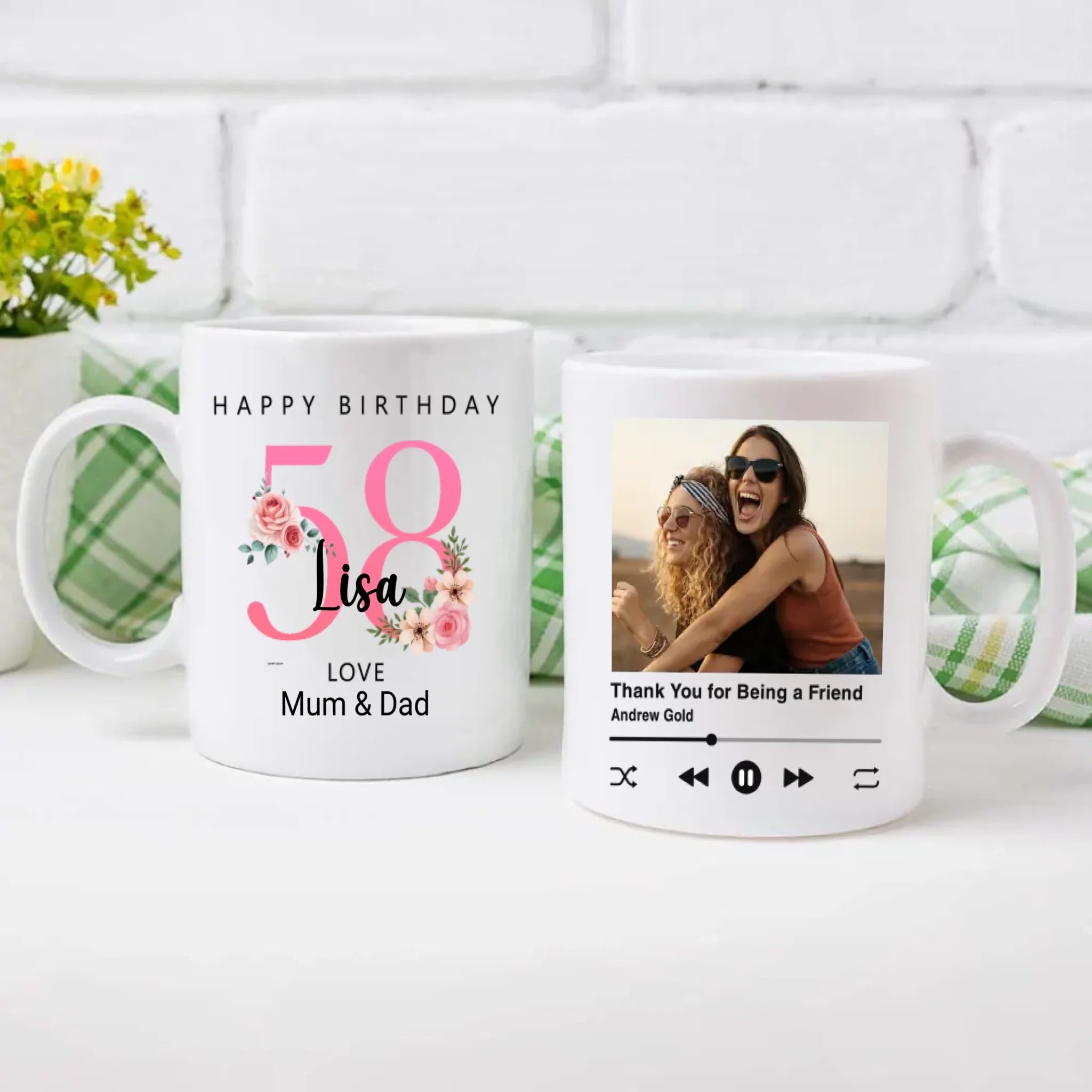 58 Years of Wisdom – Custom Birthday Mug | 89Prints