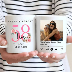 58 Years of Wisdom – Custom Birthday Mug | 89Prints