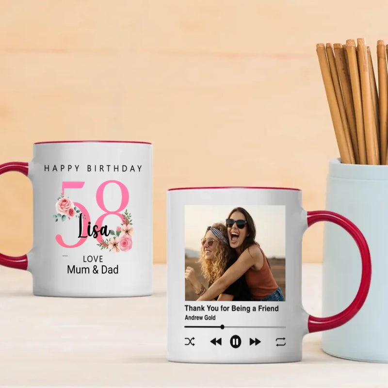 58 Years of Wisdom – Custom Birthday Mug | 89Prints