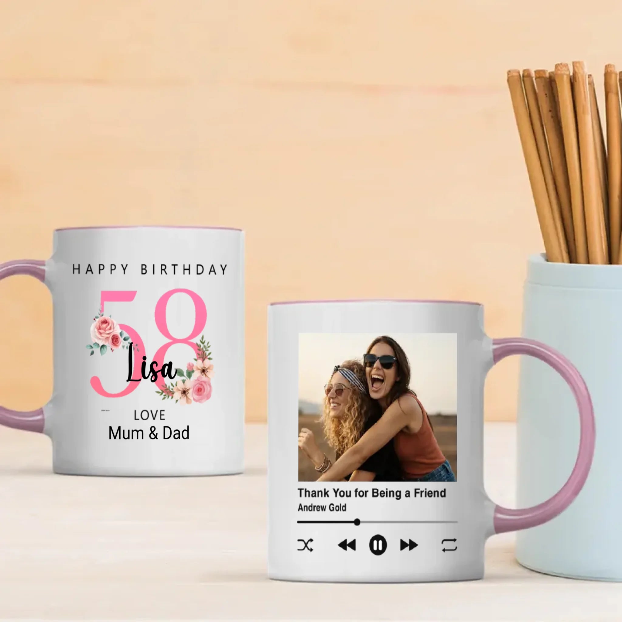 58 Years of Wisdom – Custom Birthday Mug | 89Prints