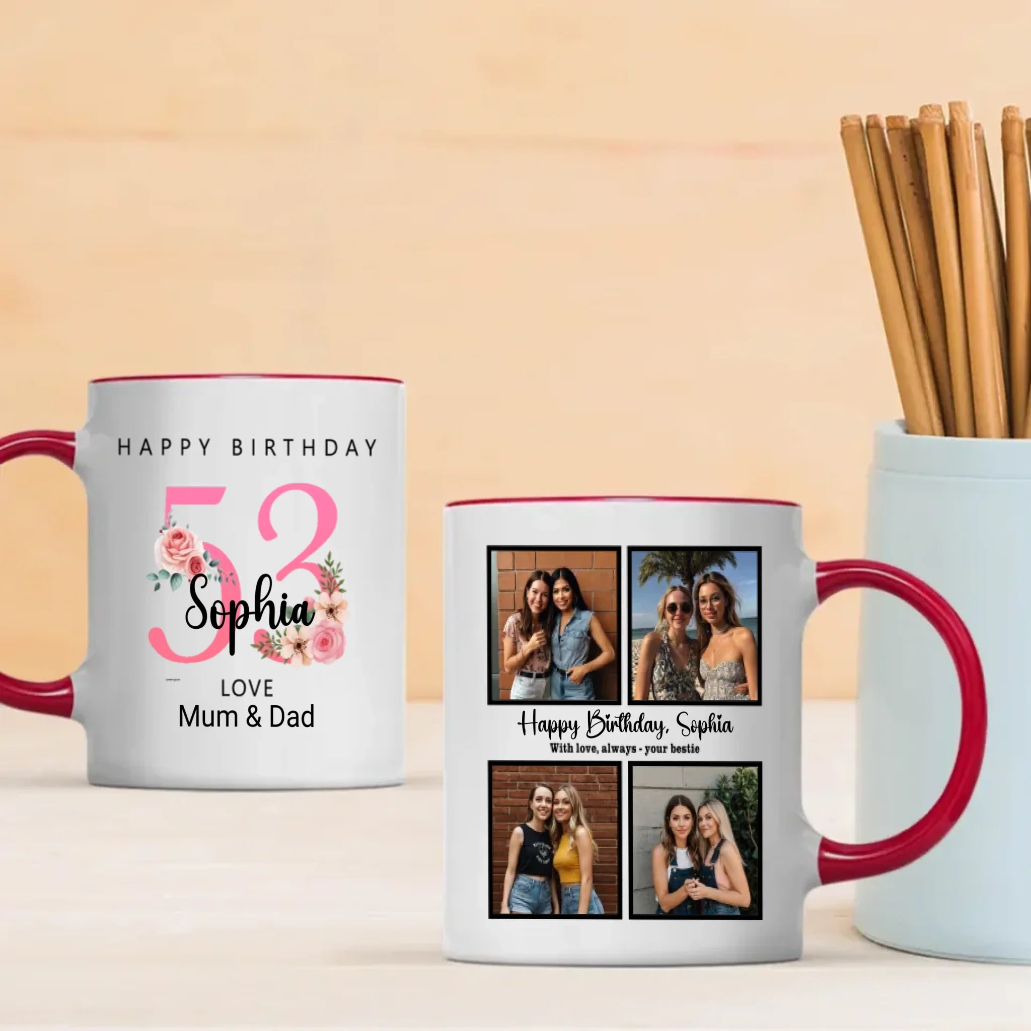 Vintage 53th Birthday Mug – A Classic Never Fades - 89Prints