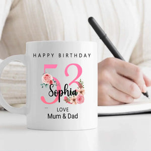 Vintage 53th Birthday Mug – A Classic Never Fades - 89Prints