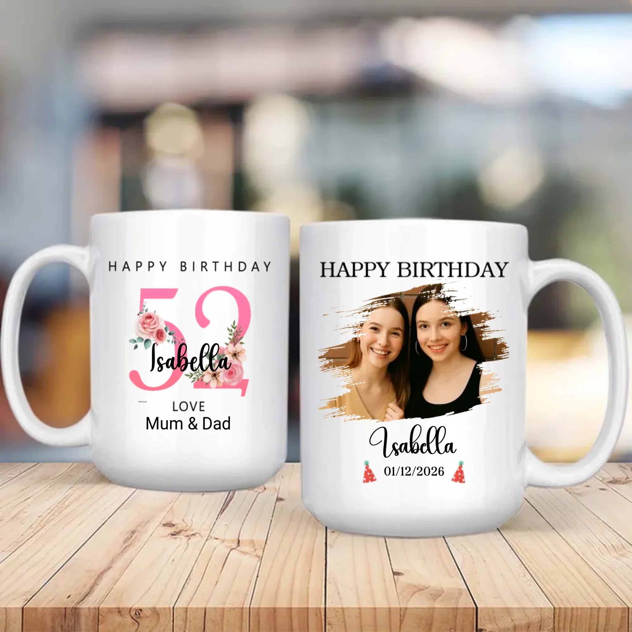 Cheers to 52 Years – Custom Birthday Mug with a Twist of Fun | 89Prints